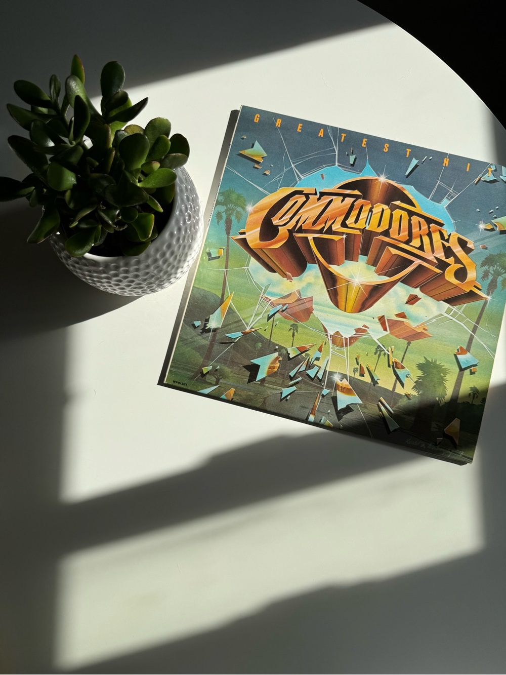 Vintage Commodores Greatest Hits Vinyl Record